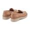 Easy Spirit Zaira Casual Horsebit Cushioned Arch-Support Women's Loafer - Medium Brown Leather - 3