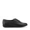 Easy Spirit Motion Leather Oxfords Cushioned Arch Support Women's Athletic Shoe - Black Leather - 1