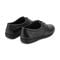 Easy Spirit Motion Leather Oxfords Cushioned Arch Support Women's Athletic Shoe - Black Leather - 3