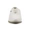 Easy Spirit Motion Leather Oxfords Cushioned Arch Support Women's Athletic Shoe - White Leather - 3