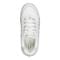 Easy Spirit Punter Athletic Cushioned Arch Support Women's Athletic Shoe - White Grey Leather - 6