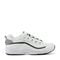 Easy Spirit Romy Athletic Cushioned Arch Support Women's Walking Shoe - White/navy Leather - 1