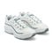 Easy Spirit Romy Athletic Cushioned Arch Support Women's Walking Shoe - White/grey Leather - 2