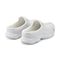 Easy Spirit Traveltime Tourguide Cushioned Comfort Arch Support Women's Clog - White Leather - 3