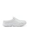 Easy Spirit Traveltime Tourguide Cushioned Comfort Arch Support Women's Clog - White Leather - 1