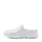 Easy Spirit Traveltime Tourguide Cushioned Comfort Arch Support Women's Clog - White Leather - 4