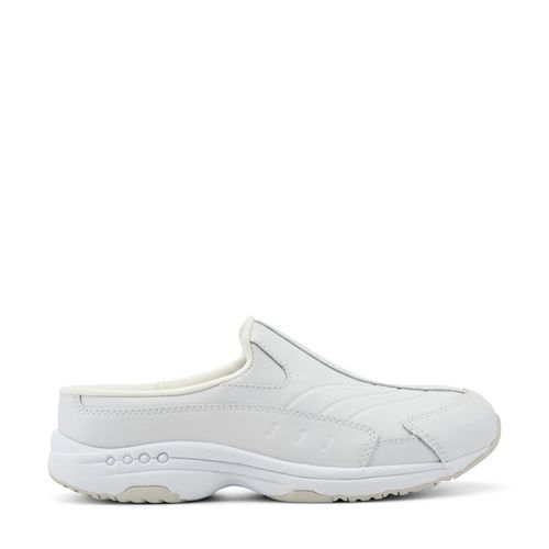 Easy Spirit Traveltime Tourguide Cushioned Comfort Arch Support Women's Clog - White Leather - 1