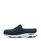 Easy Spirit Traveltime Athletic Cushioned Arch Support Slip-On Women's Athletic Shoe - Navy Suede Mesh - 4