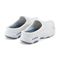 Easy Spirit Traveltime Athletic Cushioned Arch Support Slip-On Women's Athletic Shoe - White Leather Mesh - 3
