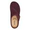 Earth Ezra Slip-On Cushioned Arch Support Women's Mules & Loafers - Dark Red Suede - 6
