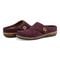 Earth Ezra Slip-On Cushioned Arch Support Women's Mules & Loafers - Dark Red Suede - 8