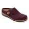 Earth Ezra Slip-On Cushioned Arch Support Women's Mules & Loafers - Dark Red Suede - 2