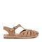 Earth Alazia Cushioned Arch Support Fisherman Sandal Women's - Light Brown Suede - 1