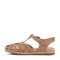 Earth Alazia Cushioned Arch Support Fisherman Sandal Women's - Light Brown Suede - 5
