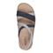 Earth Athena Strappy Sandal Cushioned Support Women's Casual Sandal - Dark Blue - 5