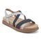 Earth Athena Strappy Sandal Cushioned Support Women's Casual Sandal - Dark Blue - 1