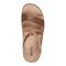 Earth Athena Strappy Sandal Cushioned Support Women's Casual Sandal - Medium Brown - 4
