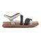 Earth Athena Strappy Sandal Cushioned Support Women's Casual Sandal - Dark Blue - 2