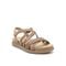Earth Athena Strappy Sandal Cushioned Support Women's Casual Sandal - Medium Brown - 7
