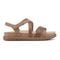 Earth Athena Strappy Sandal Cushioned Support Women's Casual Sandal - Medium Brown - 2