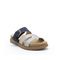 Earth Ayden Strappy Slip-on Sandal Cushioned Arch Support Women's Casual Sandal - Dark Blue - 7