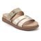 Earth Ayden Strappy Slip-on Sandal Cushioned Arch Support Women's Casual Sandal - Taupe - 1