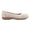 Earth Bentlee Leather Ballet Casual Cushioned Arch Support Women's Flats - Light Gray - 2