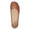 Earth Bentlee Leather Ballet Casual Cushioned Arch Support Women's Flats - Light Brown Leather - 5
