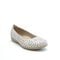 Earth Bentlee Leather Ballet Casual Cushioned Arch Support Women's Flats - Light Gray - 8