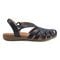 Earth Berri Woven Slip-On - Cushioned Arch Support Women's Sandal - Medium Blue - 2