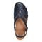 Earth Berri Woven Slip-On - Cushioned Arch Support Women's Sandal - Medium Blue - 6