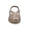 Earth Berri Woven Slip-On - Cushioned Arch Support Women's Sandal - Pewter - 3