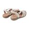 Earth Berri Woven Slip-On - Cushioned Arch Support Women's Sandal - Light Natural Leather - 4