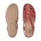 Earth Berri Woven Slip-On - Cushioned Arch Support Women's Sandal - Medium Red Leather - 6