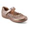 Earth Brady Round Toe Adjustable Strap Casual - Cushioned Arch Support Women's Slip-On Shoe - Pewter - 1