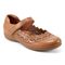 Earth Brady Round Toe Adjustable Strap Casual - Cushioned Arch Support Women's Slip-On Shoe - Dark Natural - 1