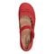 Earth Brady Round Toe Adjustable Strap Casual - Cushioned Arch Support Women's Slip-On Shoe - Medium Red - 6