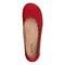 Earth Bria Cushioned Arch Support Slip-On Women's Ballet Flat - Medium Red - 6