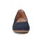 Earth Bria Cushioned Arch Support Slip-On Women's Ballet Flat - Navy Leather - 3