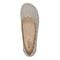 Earth Bria Cushioned Arch Support Slip-On Women's Ballet Flat - Light Gray - 6