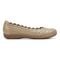Earth Bria Cushioned Arch Support Slip-On Women's Ballet Flat - Gold - 2