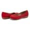 Earth Bria Cushioned Arch Support Slip-On Women's Ballet Flat - Medium Red - 7