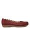 Earth Bria Cushioned Arch Support Slip-On Women's Ballet Flat - Dark Red Leather - 1