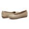 Earth Bria Cushioned Arch Support Slip-On Women's Ballet Flat - Gold - 7