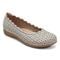 Earth Bria Cushioned Arch Support Slip-On Women's Ballet Flat - Light Gray - 1