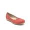 Earth Bria Cushioned Arch Support Slip-On Women's Ballet Flat - Medium Red - 8