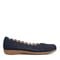 Earth Bria Cushioned Arch Support Slip-On Women's Ballet Flat - Navy Leather - 1