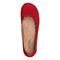 Earth Bria Cushioned Arch Support Slip-On Women's Ballet Flat - Red Leather - 5