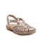 Earth Briel Cushioned Arch Support Slingback Flat Women's Casual Shoe - Pewter - 1
