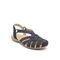 Earth Briel Cushioned Arch Support Slingback Flat Women's Casual Shoe - Dark Blue - 1